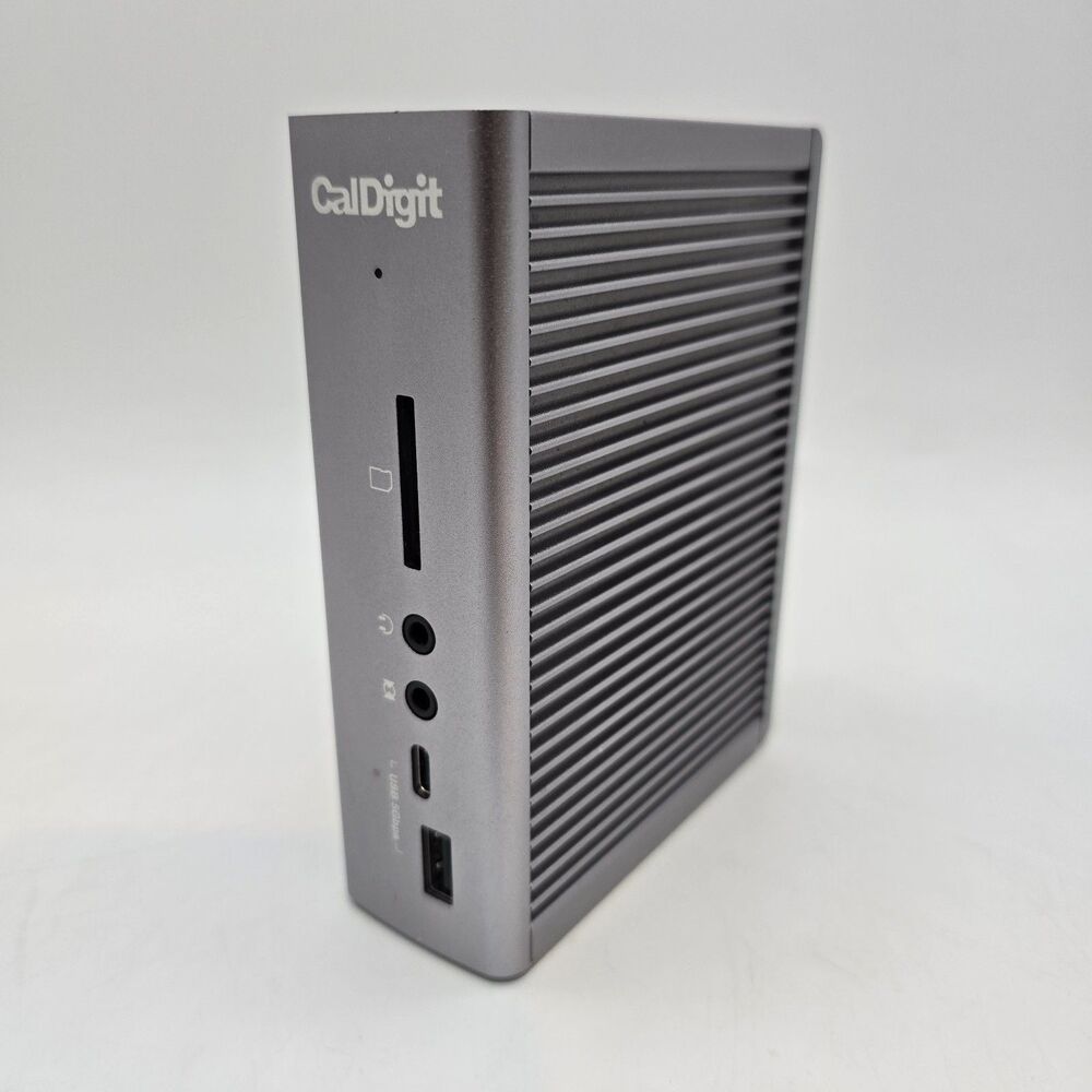 CalDigit TS3 Plus Thunderbolt 3 Docking Station 3 Plus No Ac Adapter or Cords